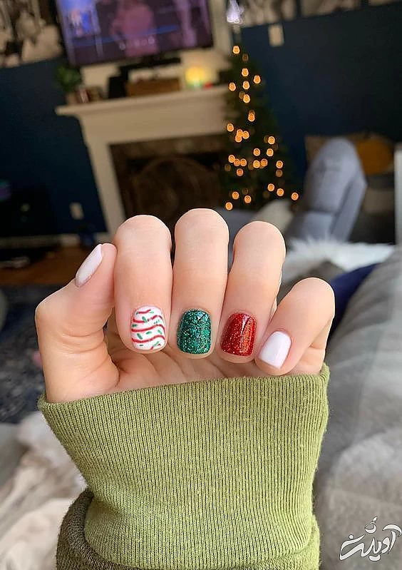 مدل لاک ناخن برای شب یلدا